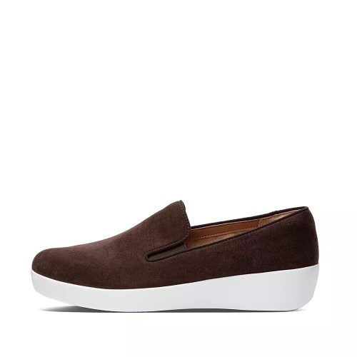 Fitflop SUPERSKATE Loafers Dame Sjokolade | 436819-C