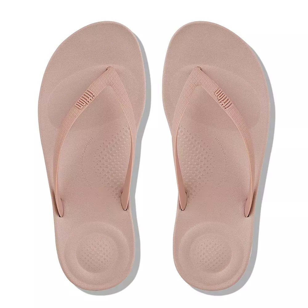 Fitflop IQUSHION Ergonomic Flip Flops Dame Rosa | 450738-Q