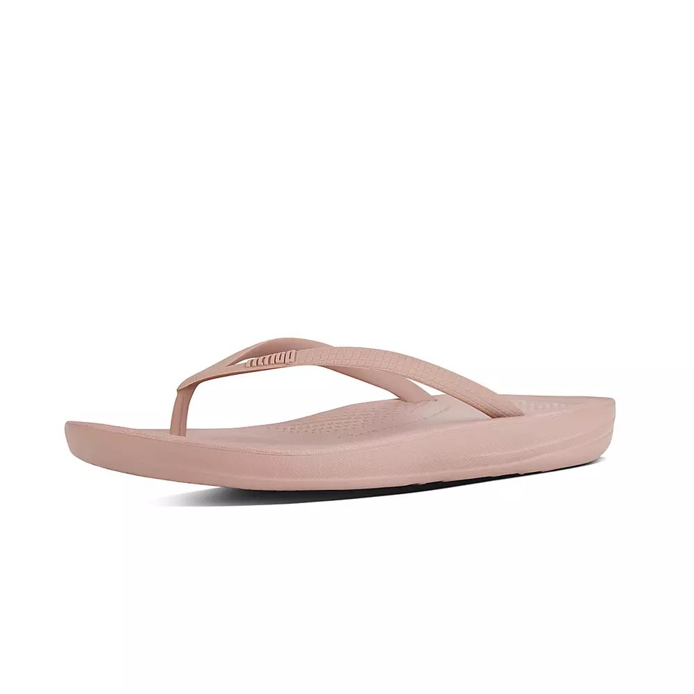 Fitflop IQUSHION Ergonomic Flip Flops Dame Rosa | 450738-Q