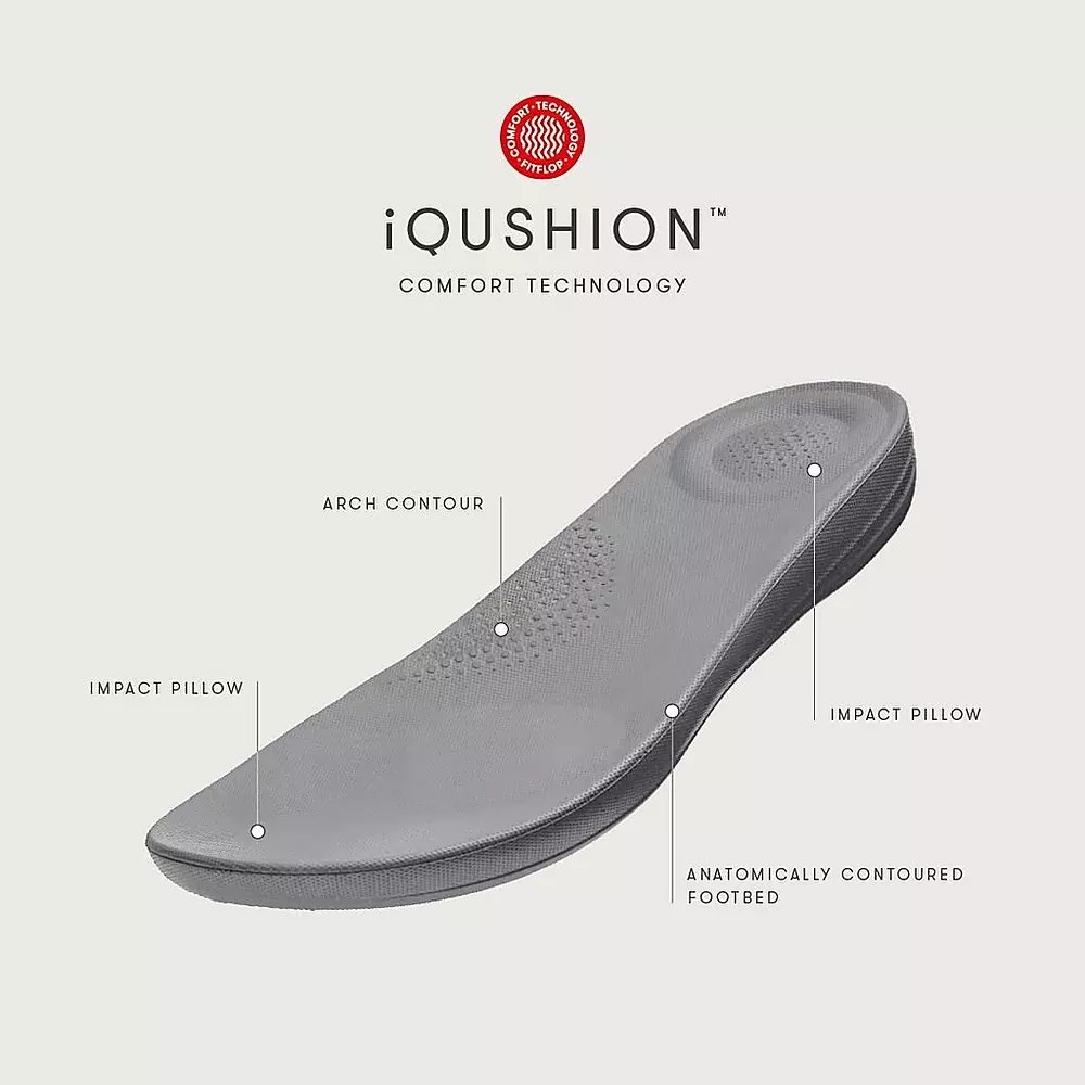 Fitflop IQUSHION Ergonomic Flip Flops Herre Brune | 274093-Q