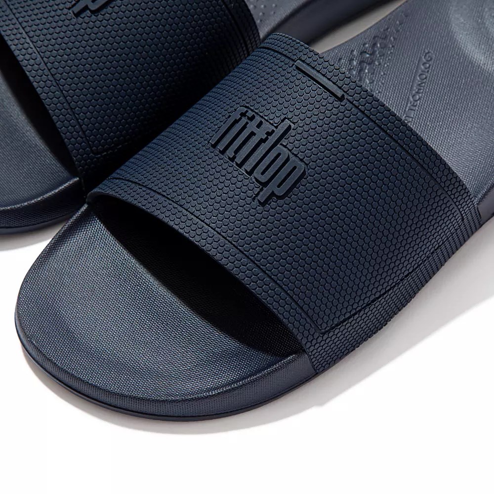 Fitflop IQUSHION Pool Badesandaler Herre Marineblå | 730182-X