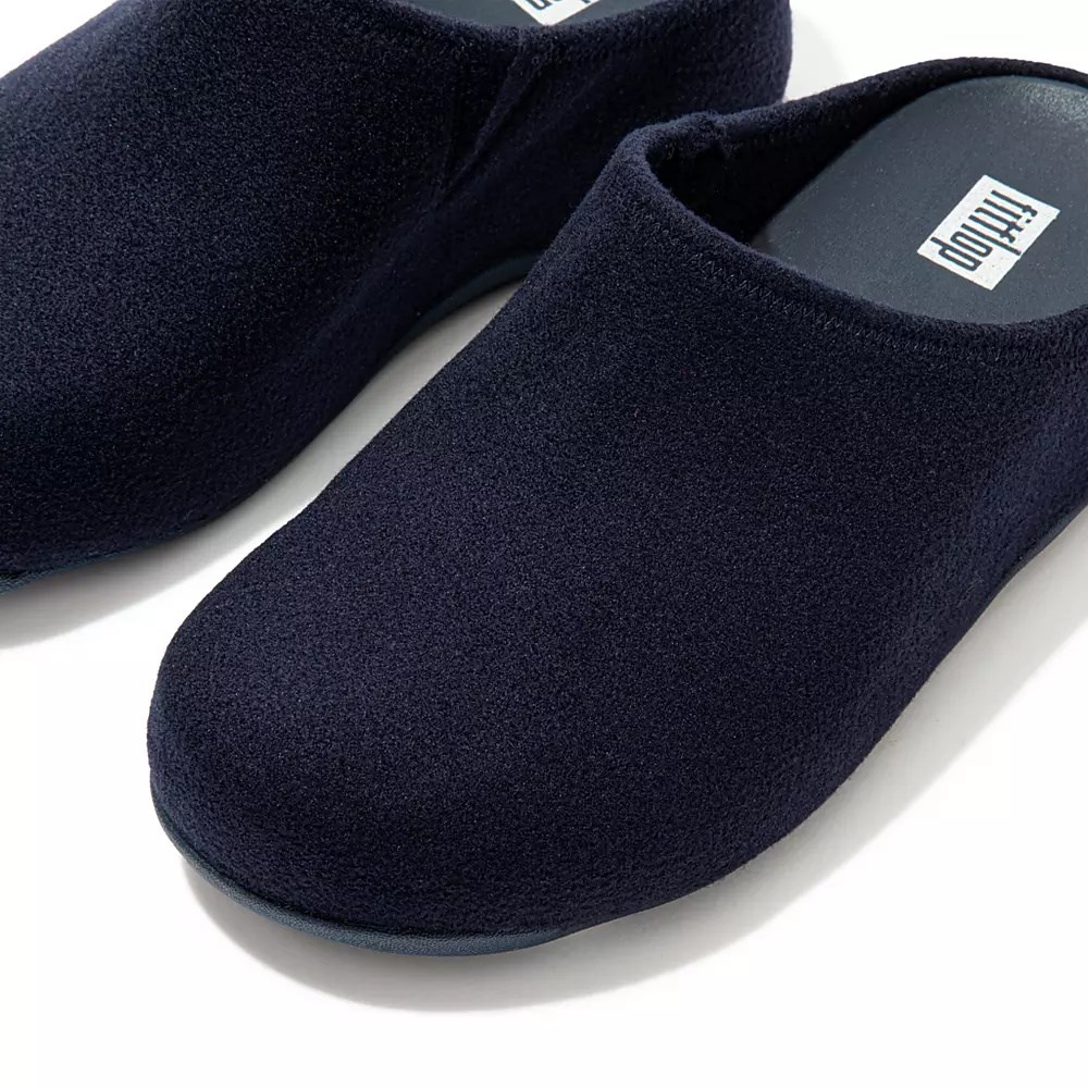 Fitflop SHUV Cushy Felt Tresko Dame Marineblå | 148273-U