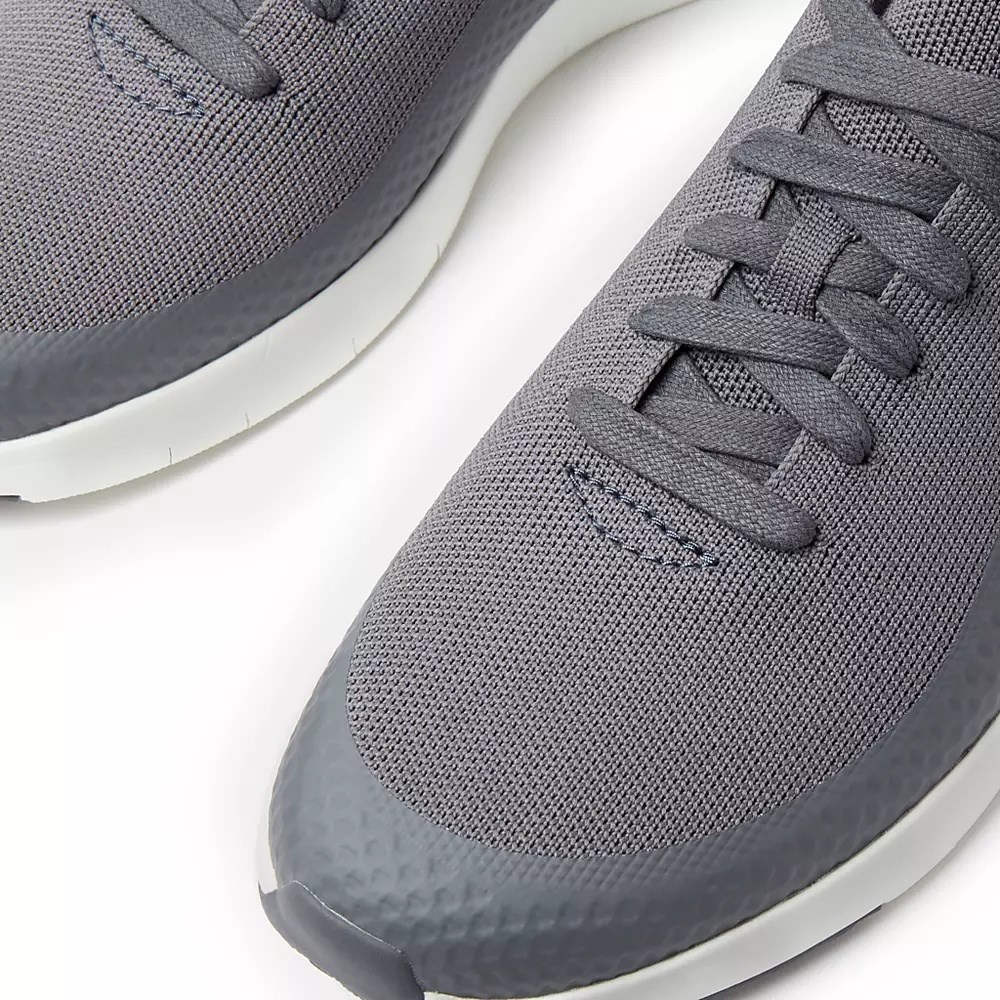 Fitflop UBERKNIT EVER Knit Joggesko Herre Grå | 647195-Q